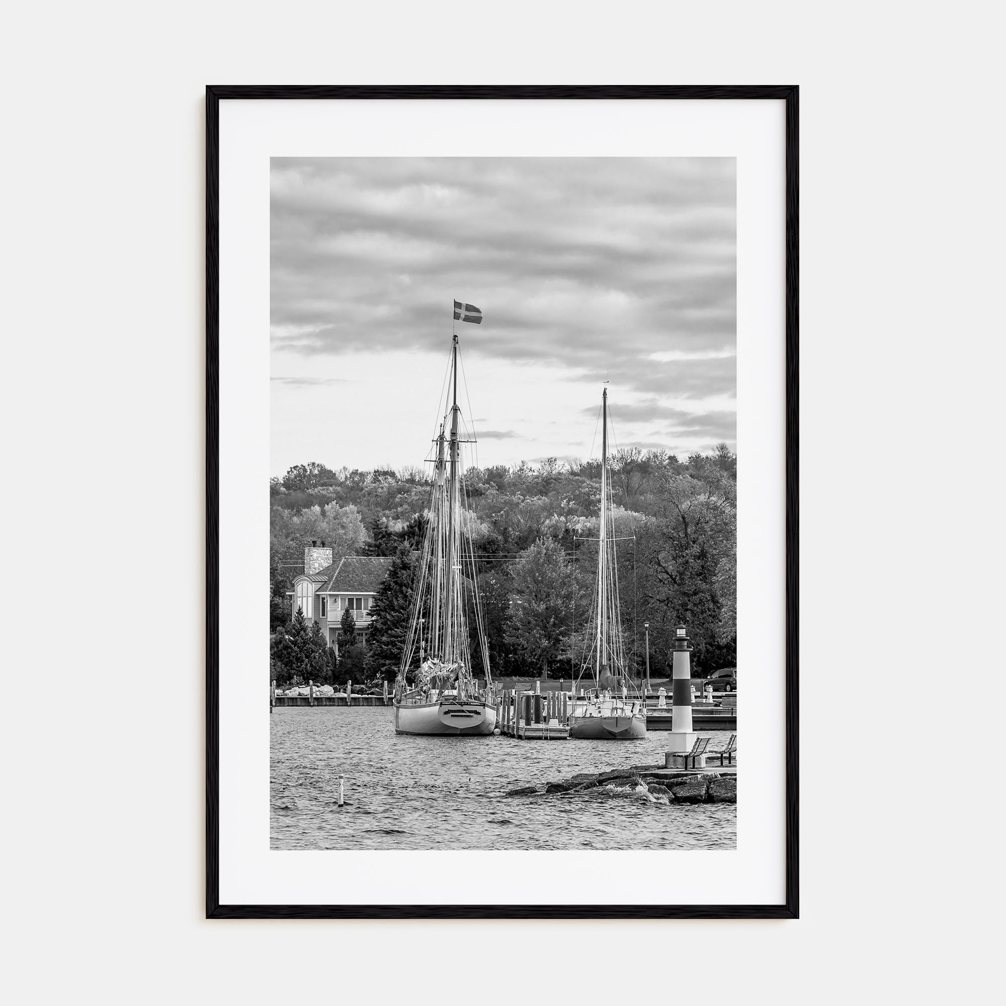 Wisconsin Photo B&W Poster