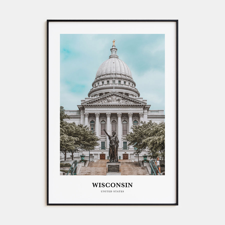 Wisconsin Portrait Color No 1 Poster