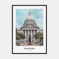 Wisconsin Portrait Color No 1 Poster