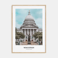 Wisconsin Portrait Color No 1 Poster