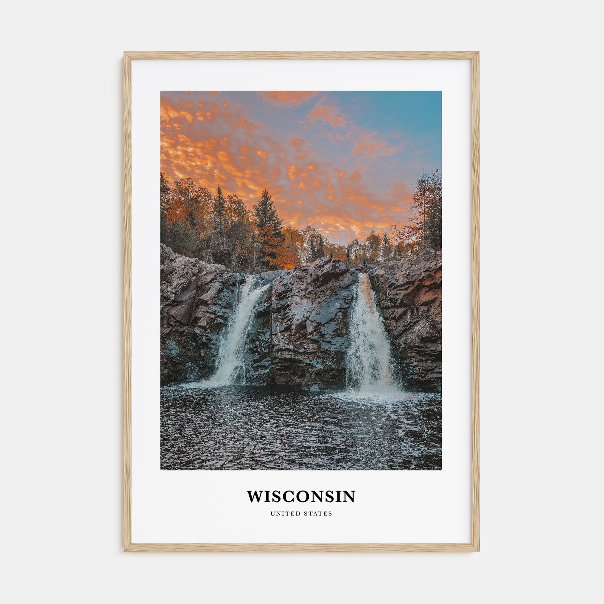 Wisconsin Portrait Color No 2 Poster