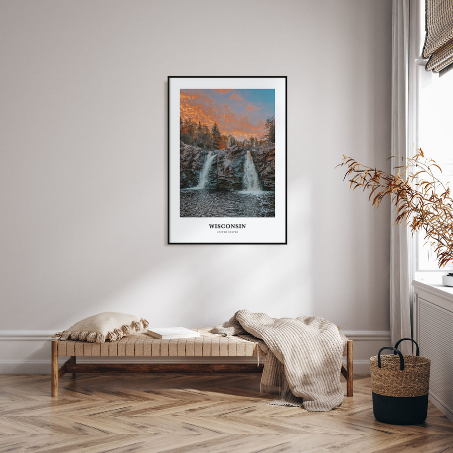 Wisconsin Portrait Color No 2 Poster
