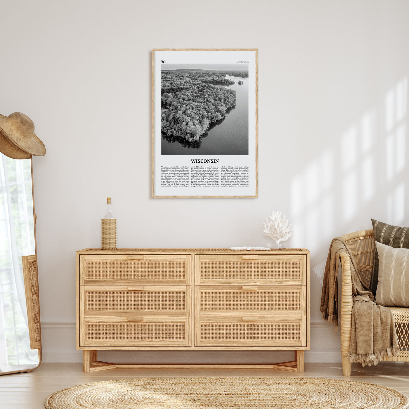 Wisconsin Travel B&W No 2 Poster