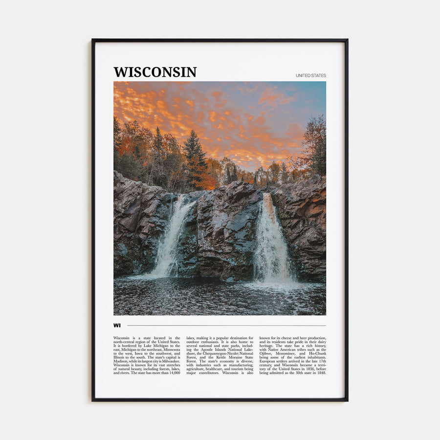 Wisconsin Travel Color No 2 Poster