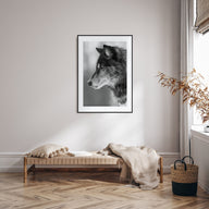 Wolf Photo B&W No 1 Poster