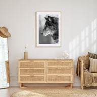 Wolf Photo B&W No 1 Poster