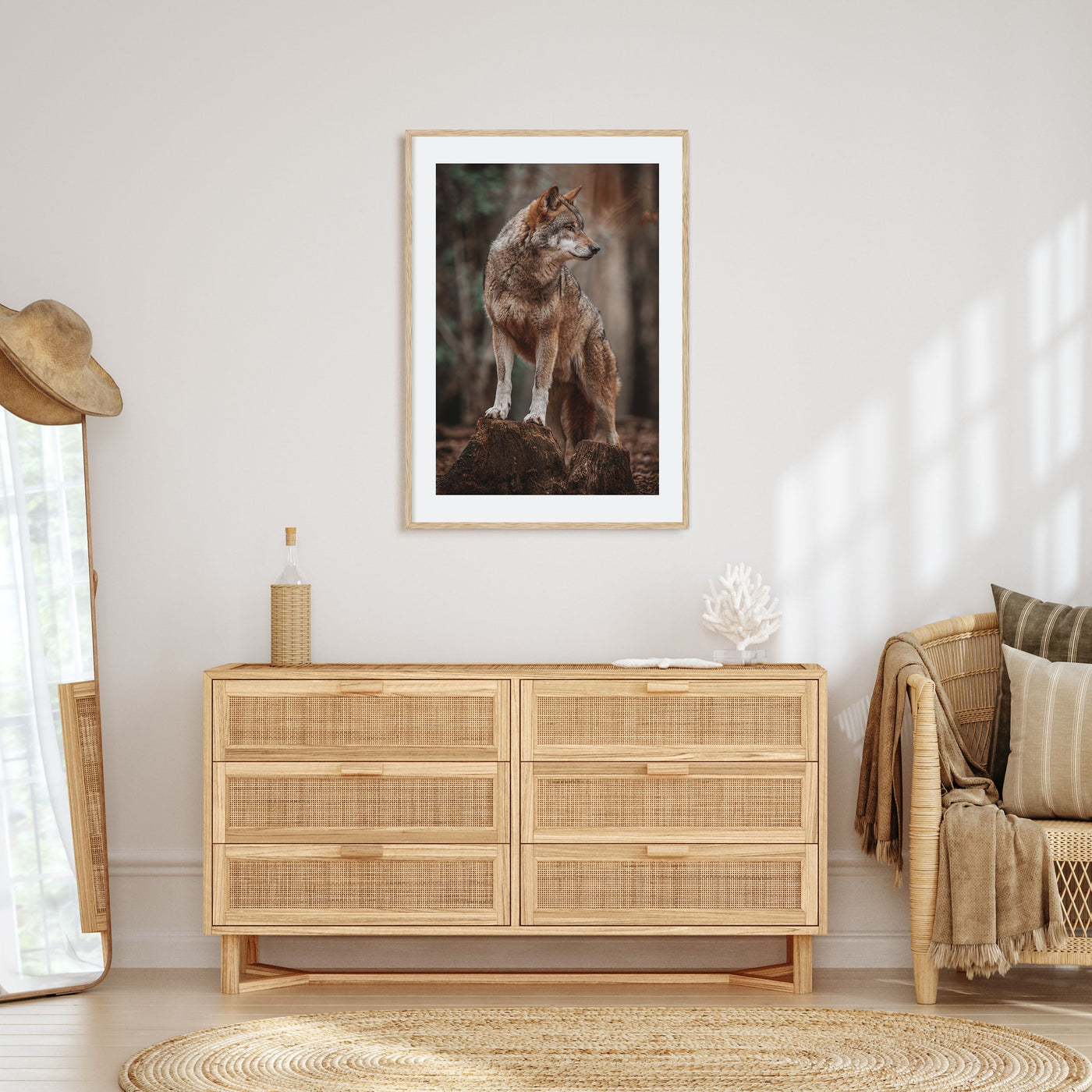 Wolf Photo Color No 1 Poster