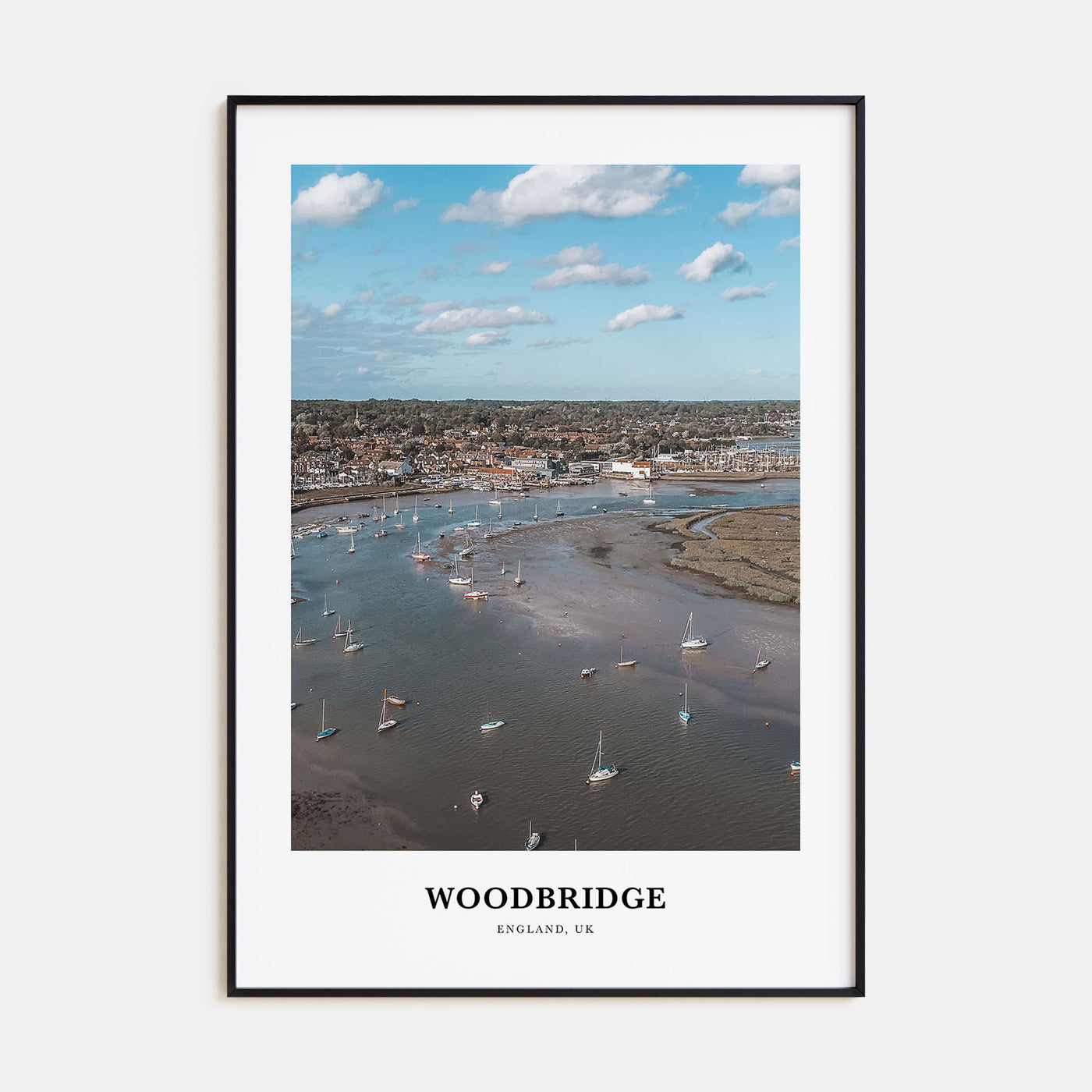 Woodbridge Portrait Color Poster
