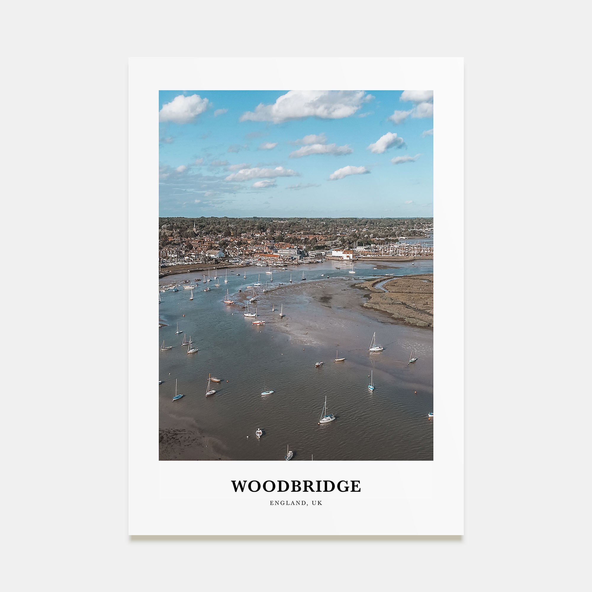 Woodbridge Portrait Color Poster