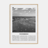 Woodbridge Travel B&W Poster