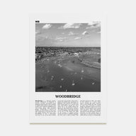 Woodbridge Travel B&W Poster