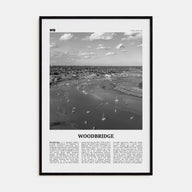 Woodbridge Travel B&W Poster