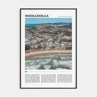Woolgoolga Travel Color Poster