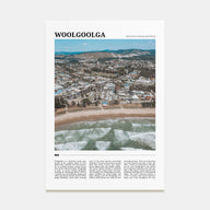 Woolgoolga Travel Color Poster