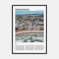 Woolgoolga Travel Color Poster