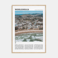Woolgoolga Travel Color Poster