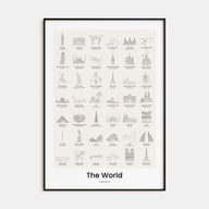 World Bucket Bucket List Poster