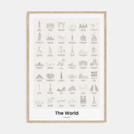 World Bucket Bucket List Poster