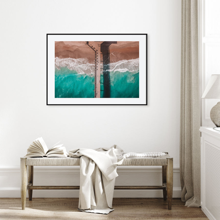 Wrightsville Beach Landscape Color Poster