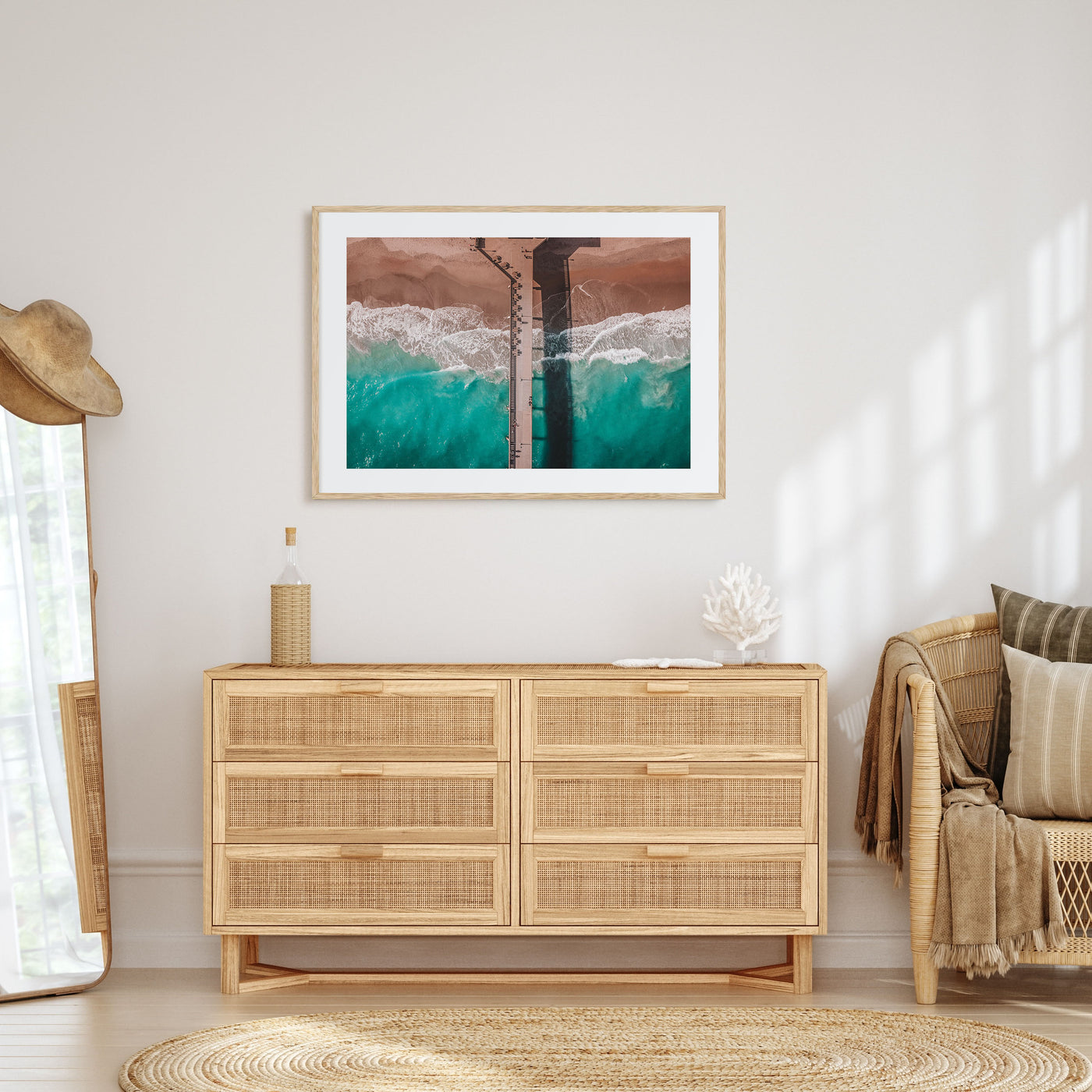 Wrightsville Beach Landscape Color Poster