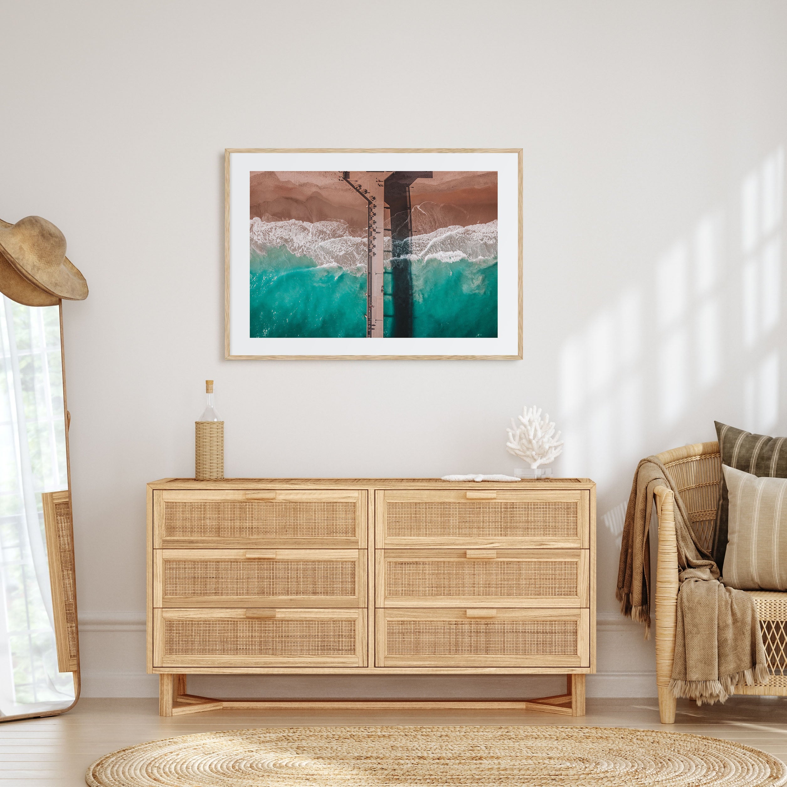 Wrightsville Beach Landscape Color Poster