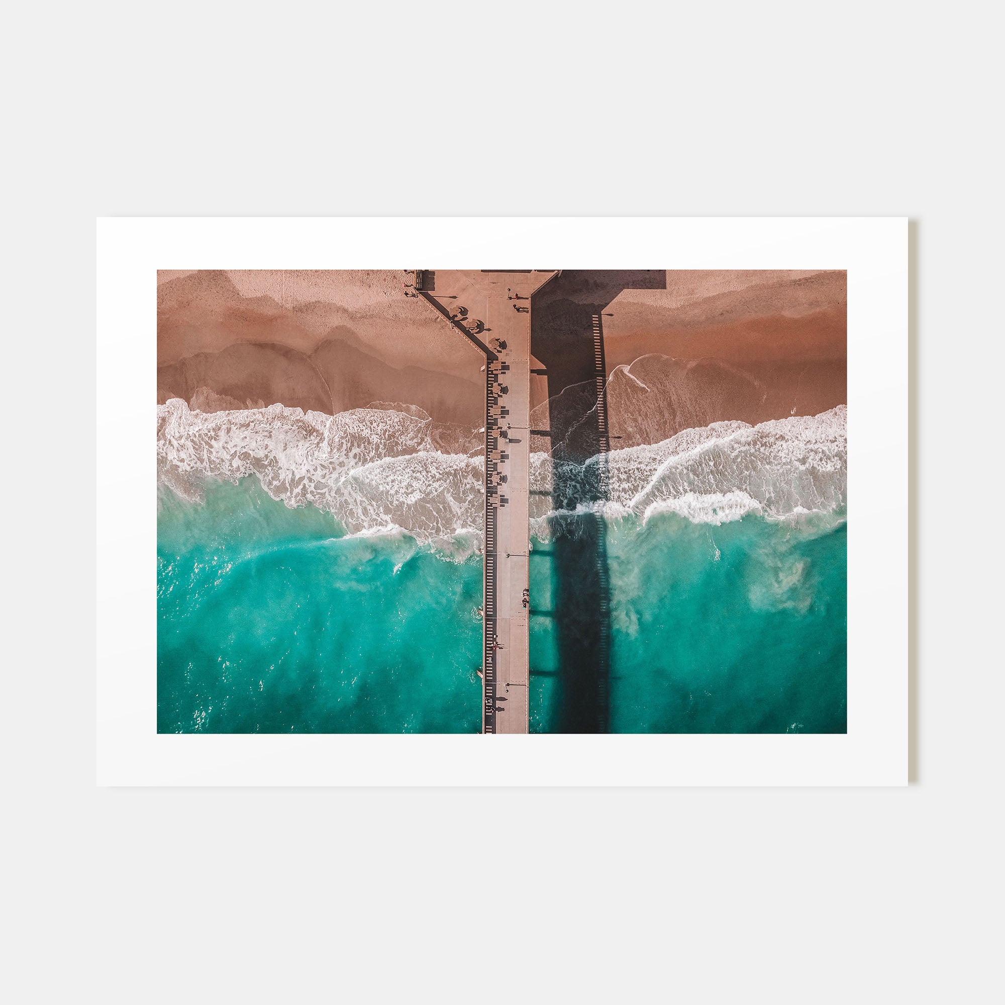 Wrightsville Beach Landscape Color Poster