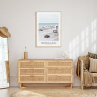 Wrightsville Beach Portrait Color Poster