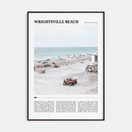 Wrightsville Beach Travel Color Poster