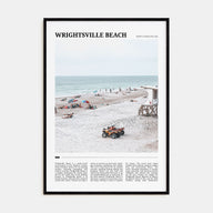 Wrightsville Beach Travel Color Poster