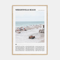 Wrightsville Beach Travel Color Poster