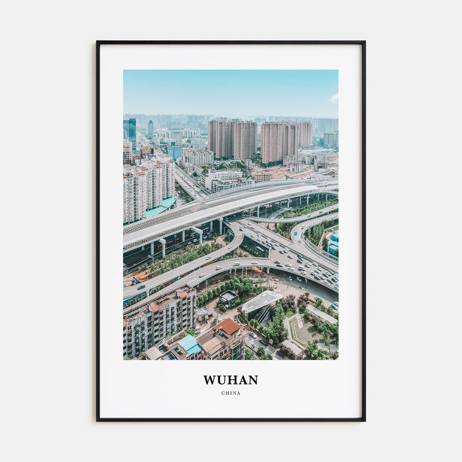 Wuhan Portrait Color Poster