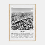 Wuhan Travel B&W Poster