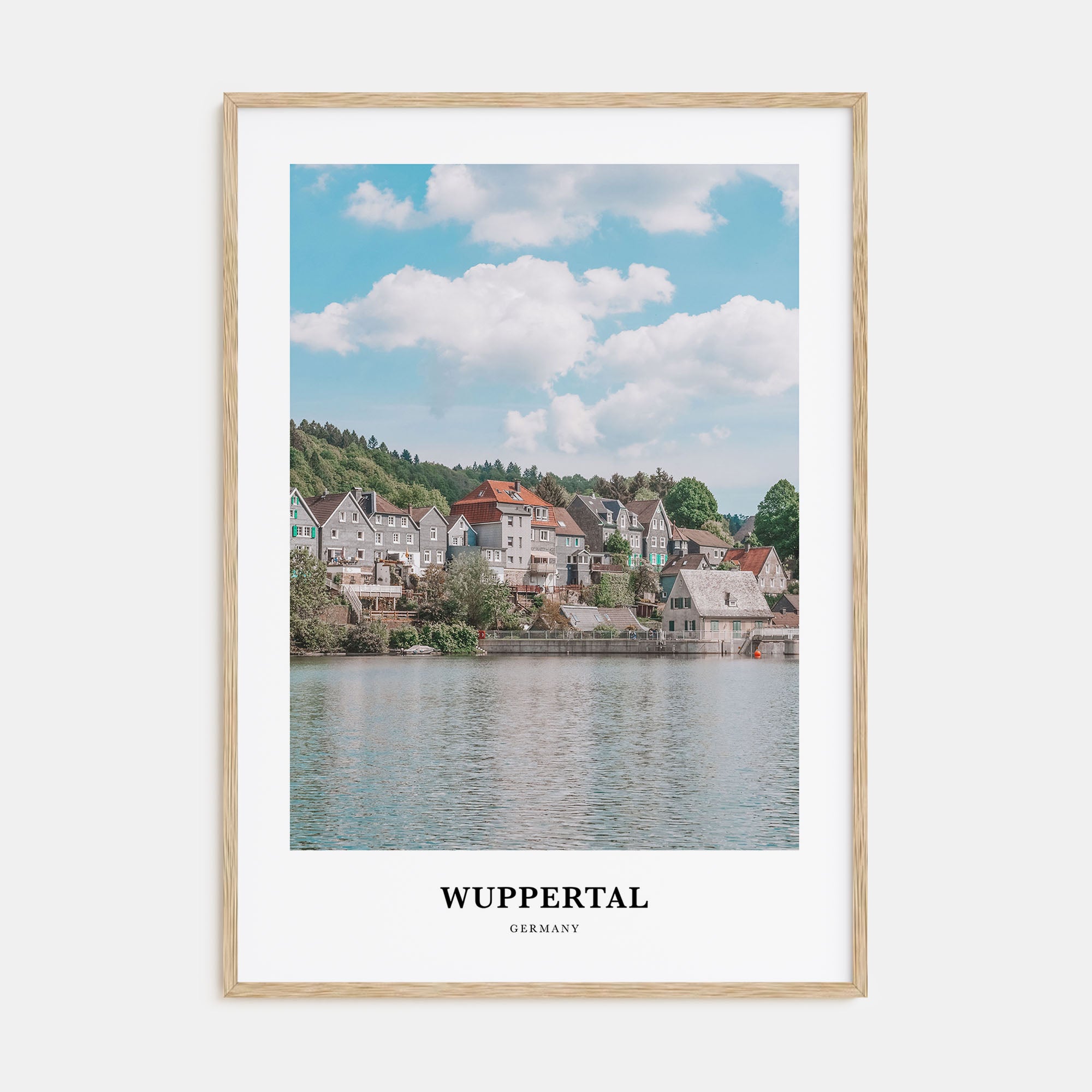 Wuppertal Portrait Color Poster