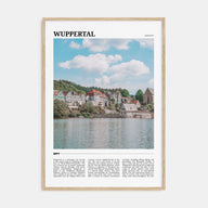 Wuppertal Travel Color Poster