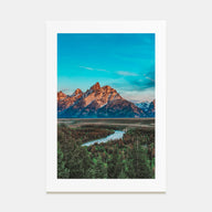 Wyoming Photo Color Poster