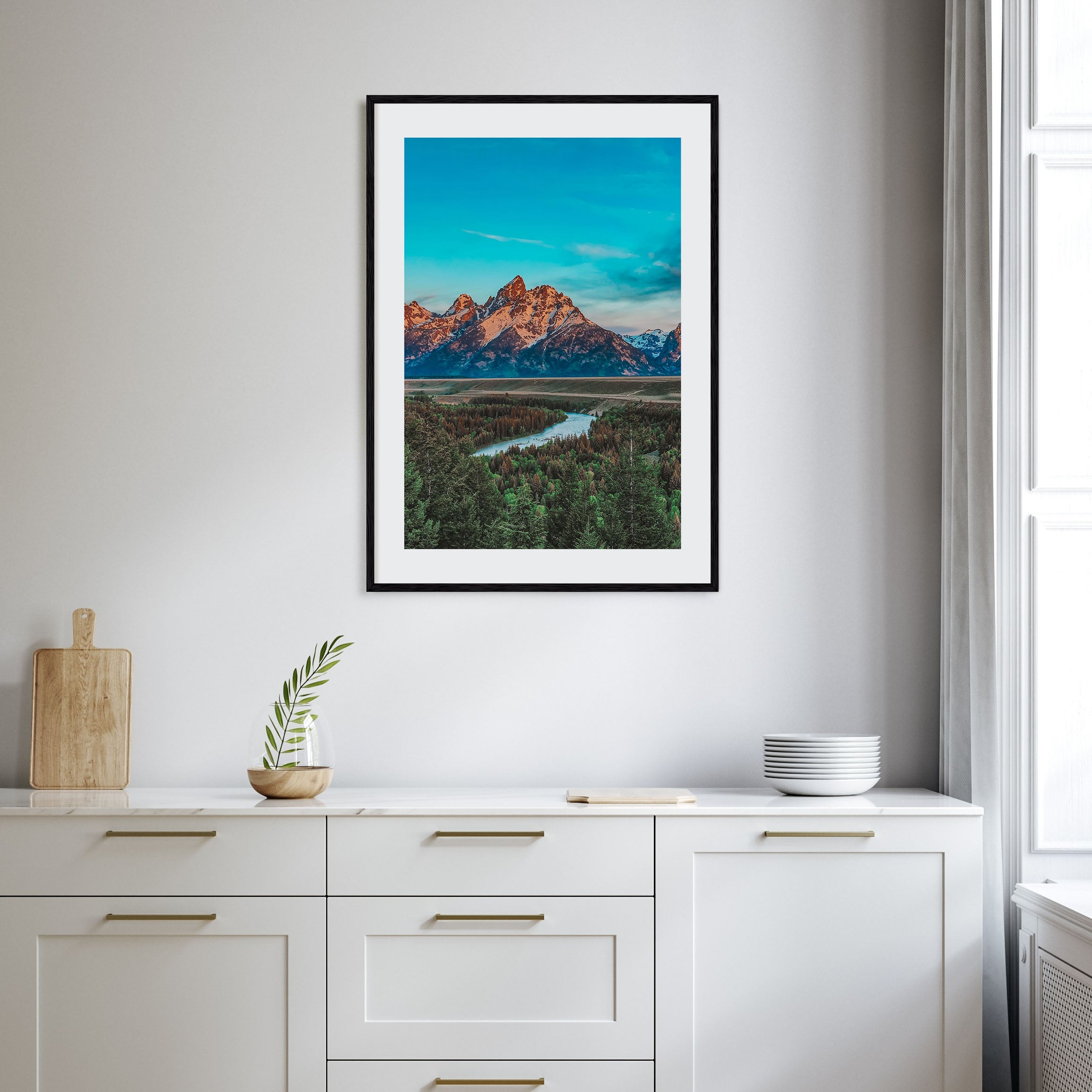 Wyoming Photo Color Poster