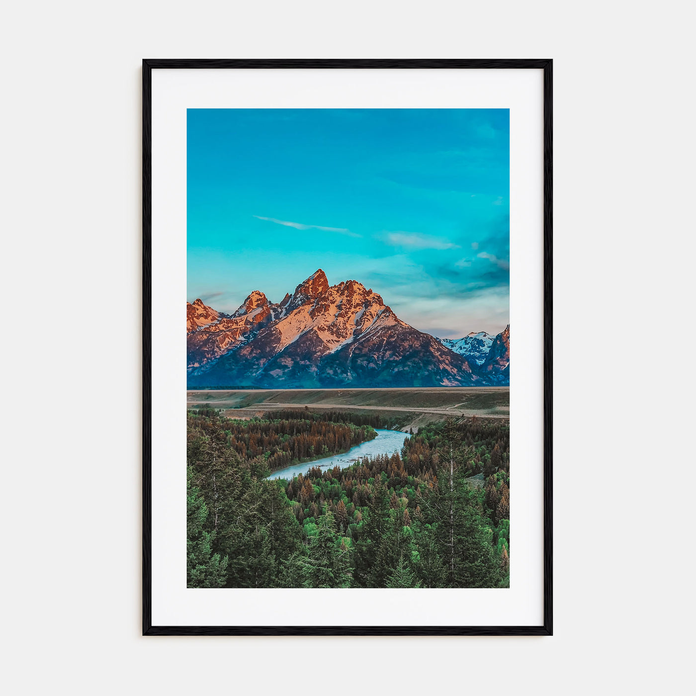 Wyoming Photo Color Poster