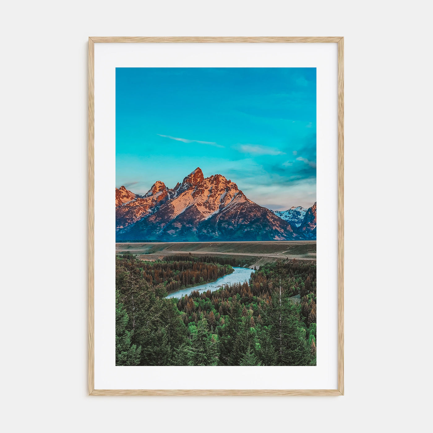 Wyoming Photo Color Poster