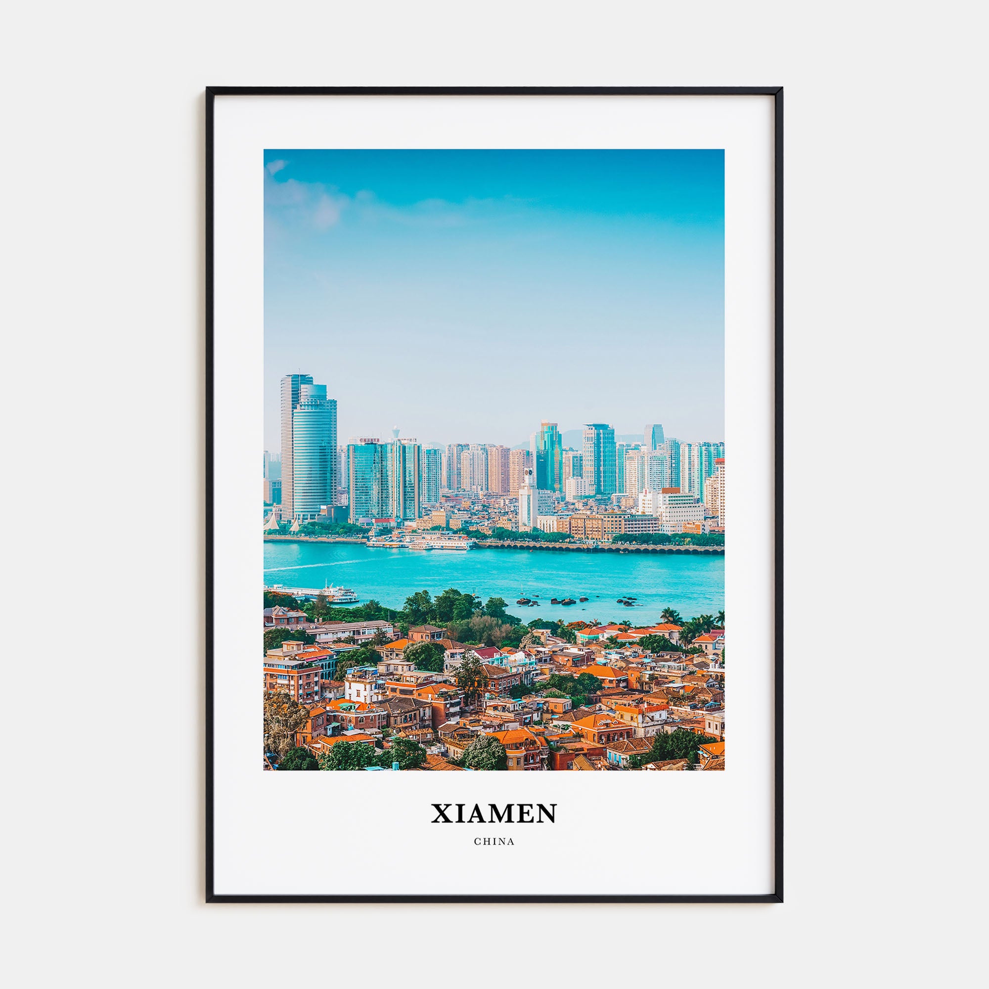Xiamen Portrait Color Poster
