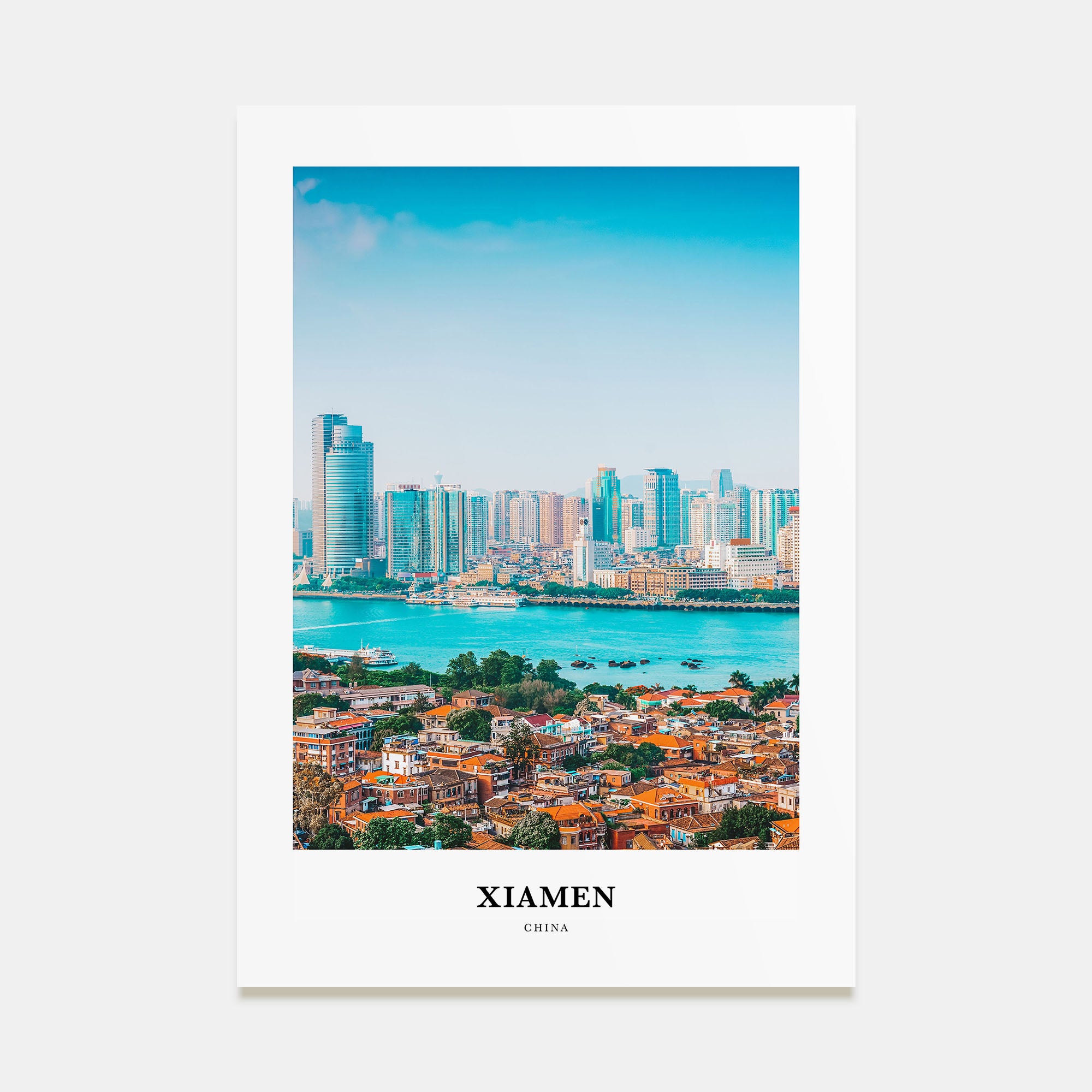 Xiamen Portrait Color Poster