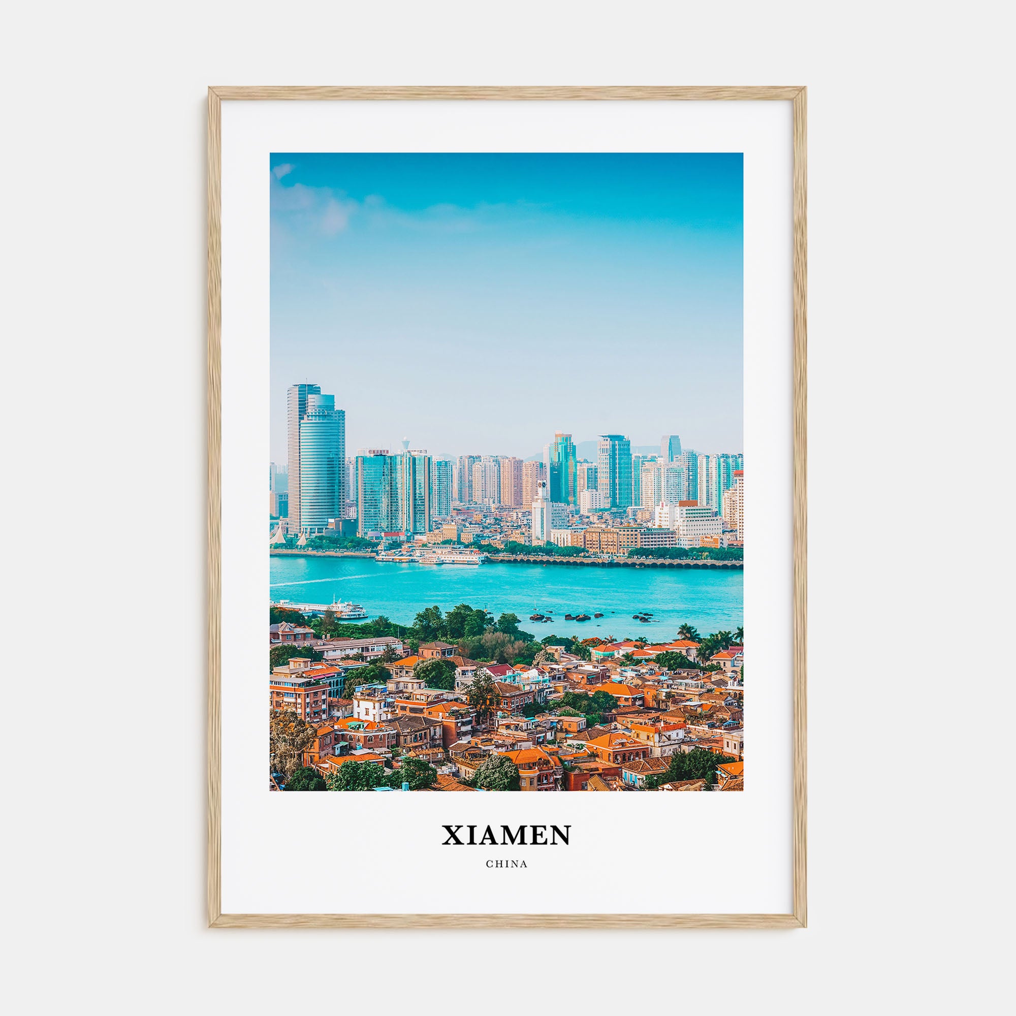 Xiamen Portrait Color Poster