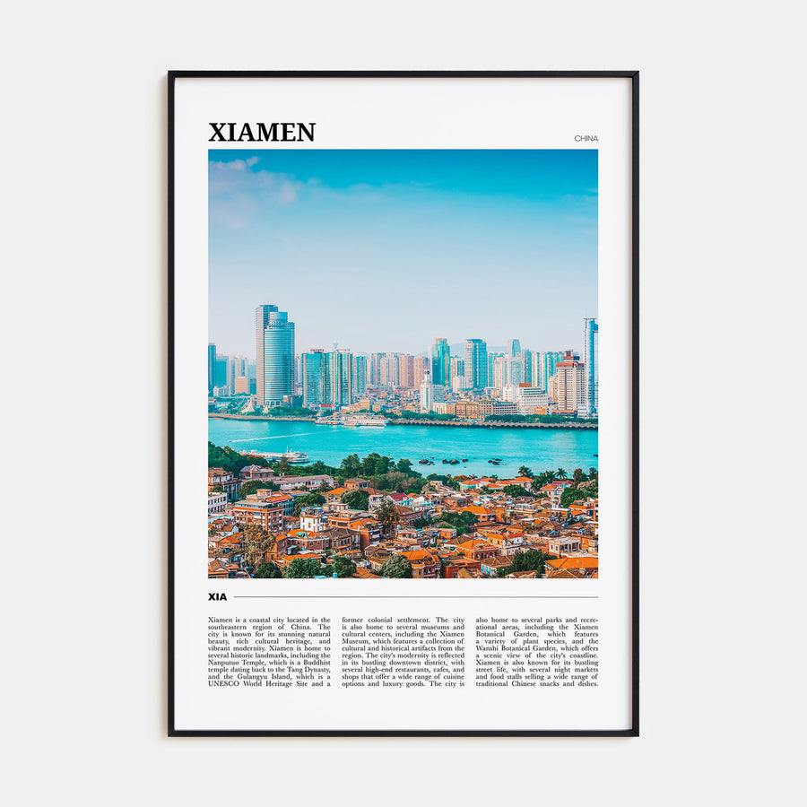 Xiamen Travel Color Poster