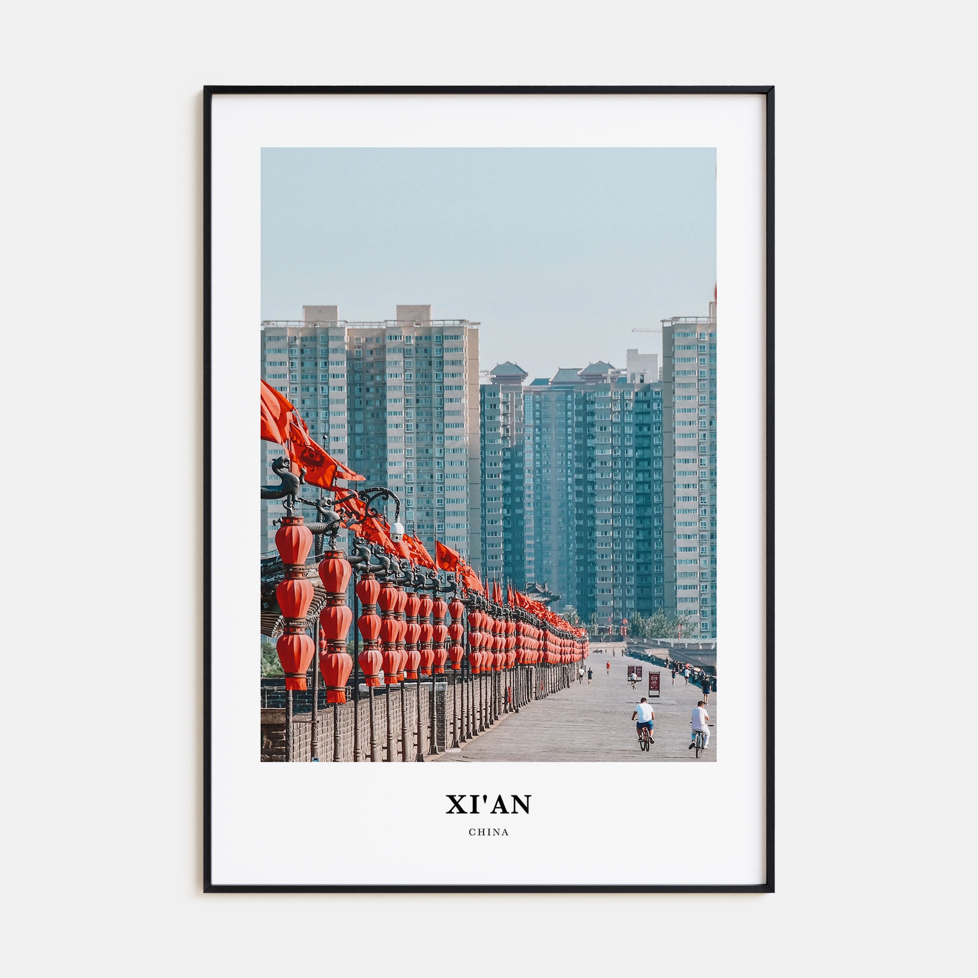 Xi'an Portrait Color Poster