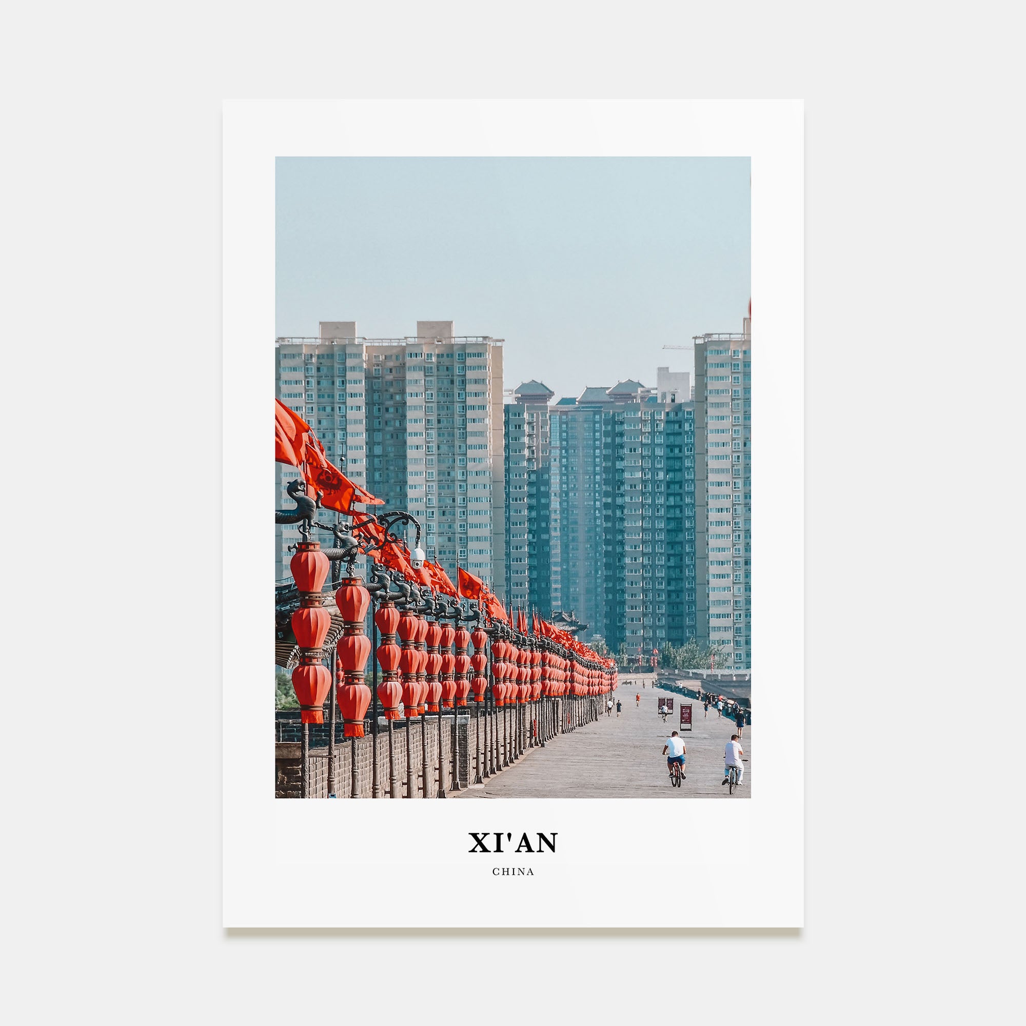 Xi'an Portrait Color Poster
