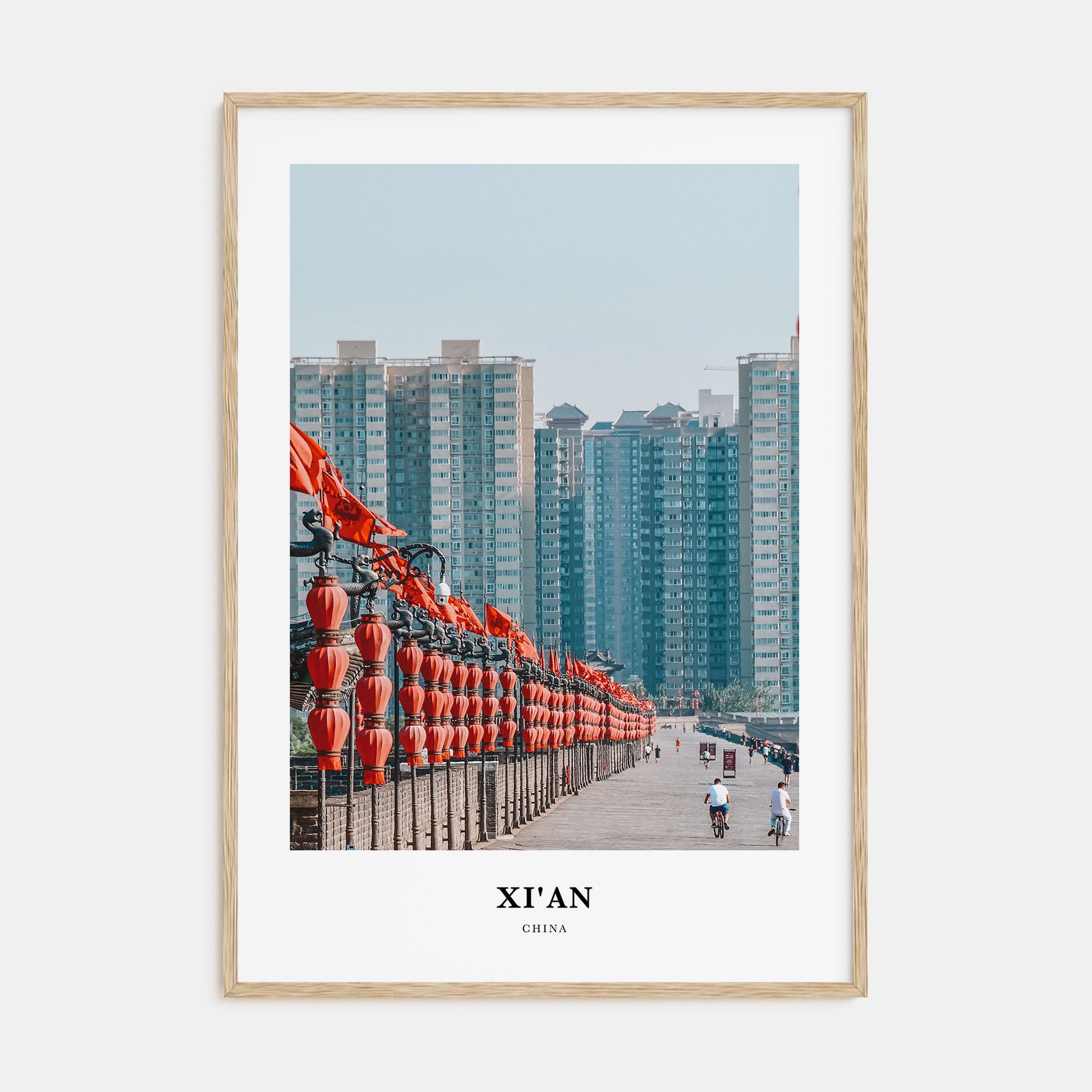 Xi'an Portrait Color Poster