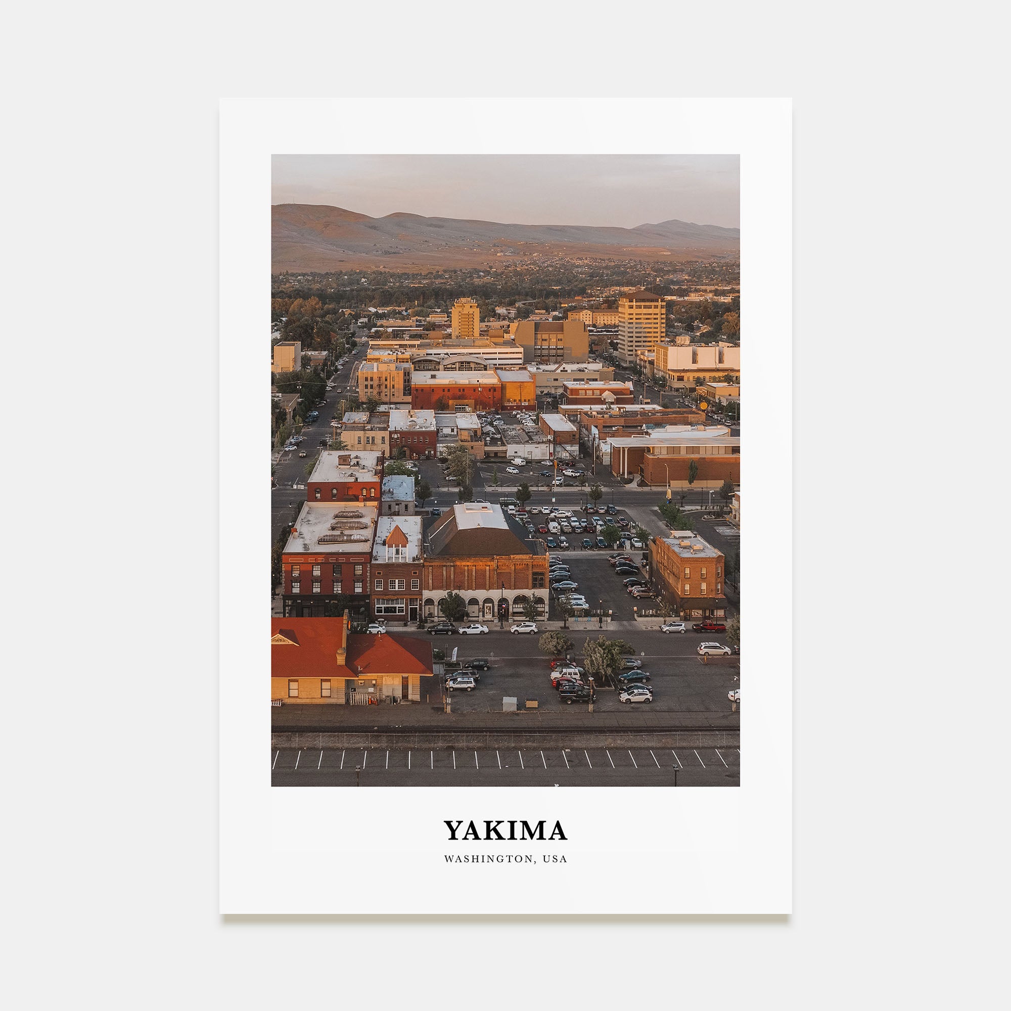 Yakima Portrait Color Poster