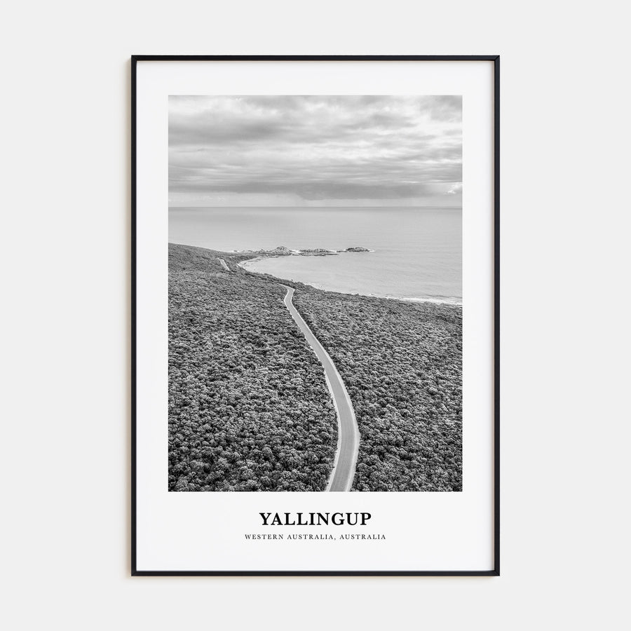 Yallingup Portrait B&W Poster