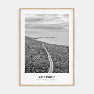 Yallingup Portrait B&W Poster