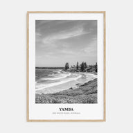 Yamba Portrait B&W Poster