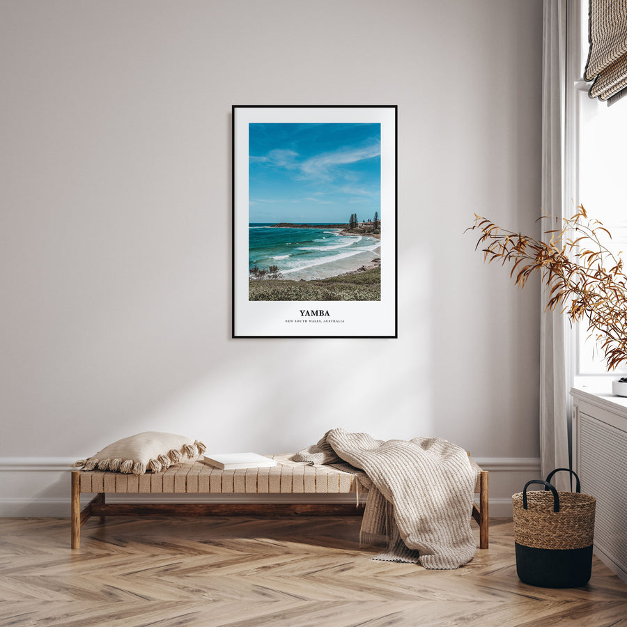 Yamba Portrait Color Poster